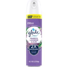 6 of Glade Air Freshener Spray 8.3 Oz Tranquil Lavender & Aloe