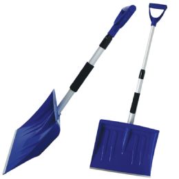 6 of Ezduzzit Snow Shovel 16 X 13 In With Extendable Handle To 43 in