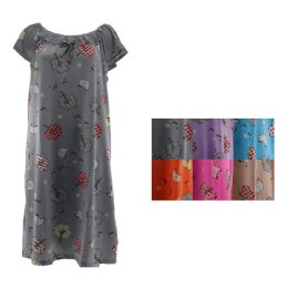 24 of Woman Elephant Print Night Gown