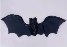 12 of Halloween Bat Tinsel Decoration