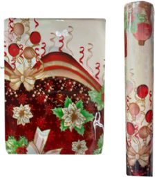 4 Pieces Xmas Style 25yd Table Cover Pvc - Christmas Decorations