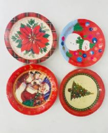 48 Wholesale Christmas Paper Plates