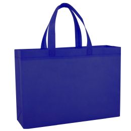 100 of Grocery Bag 14 X 10 In Blue