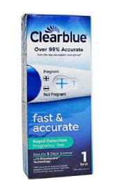 6 Pieces Clearblue Rapid Detection Pregnancy Test - Personal Care Items