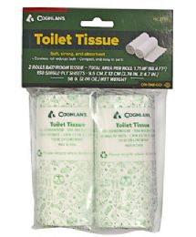 6 Pieces Coghlan's Toilet Tissue - Pack Of 2 - Tissues