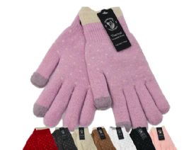 12 Pieces Women's Winter Gloves Fleece Gloves - Fleece Gloves