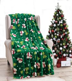 120 Pieces Holiday Themed Fleece Blanket Pallet Deal Assorted Prints 50x60 - Event Planning Gear