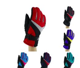12 of Women's Ski Gloves Adjustable Strap