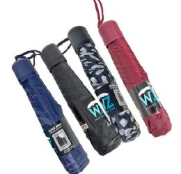 24 of Weather Zone Umbrella Super Mini Assorted Colors And Prints