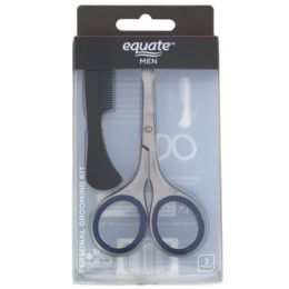48 pieces Personal Grooming Kit Rounded Scissors Mustache/beard Comb Equate Boxed - Personal Care Items