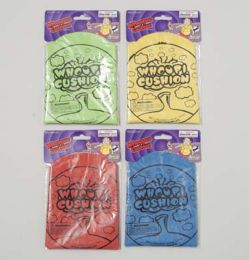 Wholesale Footwear Woopie Cushion 4ast Colors 8in Dia On 12pc Merchstrip Pbh W/polybag Sleeve