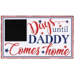 36 of Chalk Board Countdown Plaque 10x6 Wooden