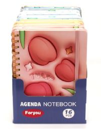 16 of Fruit Printed Agenda Notebook