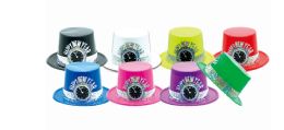 24 Pieces Glitter New Year Hat - New Years