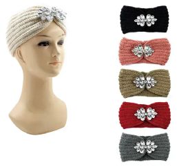 24 of Womens Knit Headband With Star