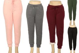 24 Pieces Women's Fleece Lined Pants - Womens Sweaters & Cardigan