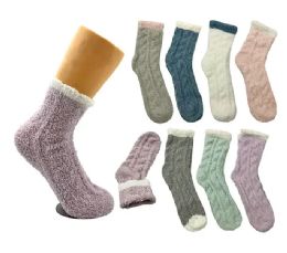 36 of Ladies Assorted Fuzzy Socks