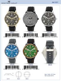 12 of Men's Watch - 53571 assorted colors