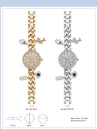 12 of Ladies Watch - AR-1017G assorted colors