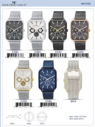 12 of Men's Watch - 53585 assorted colors