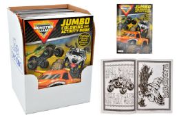 24 Pieces Monster Jam Activity Coloring Book (80 Pg) - Coloring & Activity Books