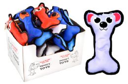 36 Pieces Canvas Dog Toy (10") (animal) - Pet Toys