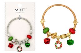 12 of Charm Bracelet (christmas Wreath)