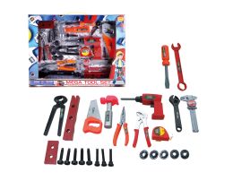 18 pieces Tools & Accessories 26 Pcs Complete Play Set Jumbo Size - Toy Sets
