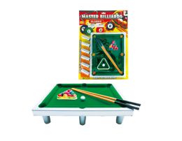 24 of 13"Billiards Table 20 Pcs Play Set Large Size, Blister 
