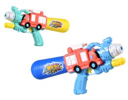 36 of 15" Water Blaster Rescue Truck (2 Asstd. Colors) Large Size 