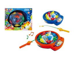 18 of 13" B/O Fishing Game 12 Pcs Play Set With Sound