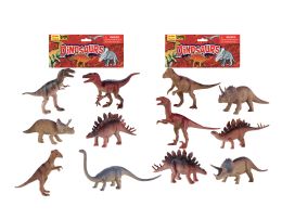 48 of 6 - 7" Dinosaurs Play Set (6 Pcs Set)