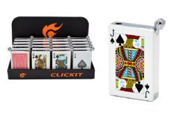 20 Pieces Deck Of Cards Lighter With Prank Shocker - Lighters