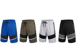 24 of Men's Cotton Active Shorts Pack A