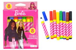 12 Pieces Markers (8 Pk) (jumbo) (barbie) - Markers