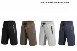 24 of Men's Cotton Active Shorts Pack A
