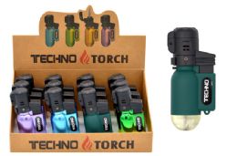 12 Pieces Mini FliP-Top Torch Lighter - Lighters