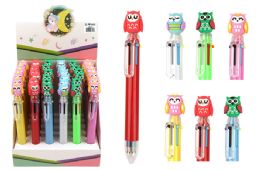 36 Sets MultI-Color Retractable Pen (owl) - Pens & Pencils