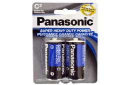 24 Packs Panasonic C Batteries (2 Pk) - Batteries