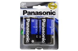 24 Packs Panasonic D Batteries (2 Pk) - Batteries