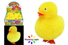 12 Pieces Puffer Duck (lighT-Up) - Light Up Toys