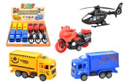 12 of PulL-Back Vehicle (assorted)