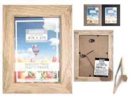 48 Pieces Wood Photo Frames In 2 Assorted Colors - Picture Frames
