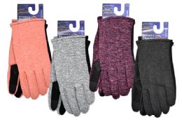 12 Pairs Winter Gripper Gloves (women's) (texting) - Fleece Gloves