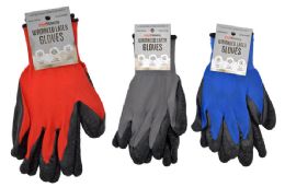 36 Pieces Work Gloves (wrinkled Latex) - Working Gloves