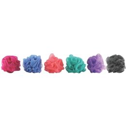 48 Pieces 25gm Asst Mini Mesh Sponge C/p 48 - Bath And Body