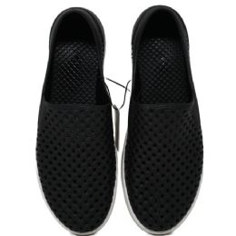 12 Wholesale Breezy Black/white Men Shoes Asst Size C/p 12