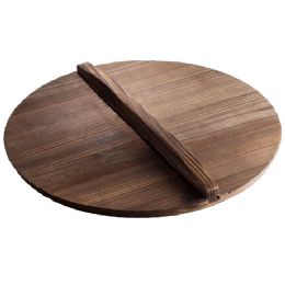 10 of 14 In Klee Wooden Lid For Cast Iron Wok C/p 10