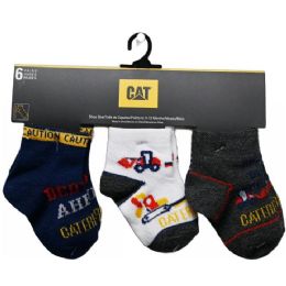 36 of 6pk Infant Boys Heavy Duty Snoozer Qtr Socks C/p 36