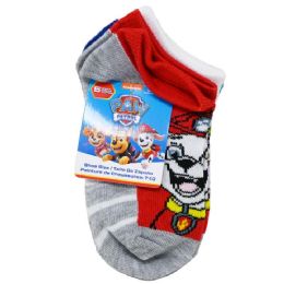 60 Pieces 5pk Paw Patrol Playin Around Ns Socks Size 4-6 C/p 60 - Boys Ankle Sock